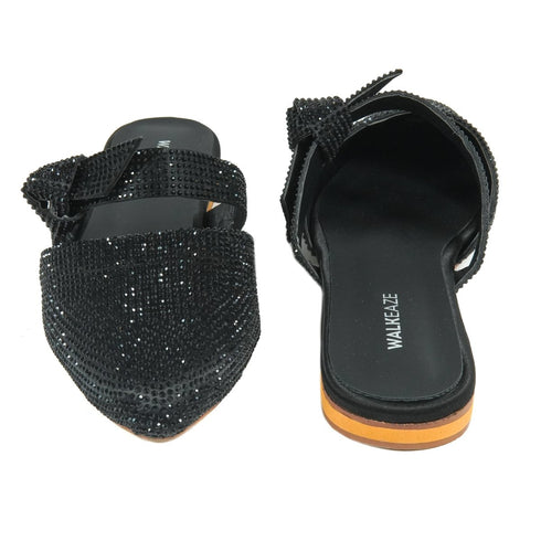 Women Formal Mules - 40185S - Mules - Walkeaze